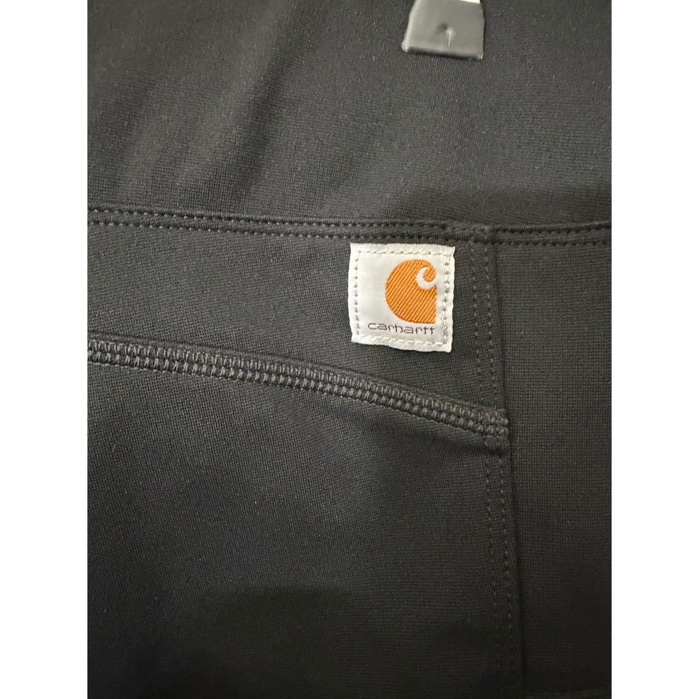 Carhartt Force Utility Leggings Womens Medium Black Fitted Work Pants Pocket - Picture 5 of 9
